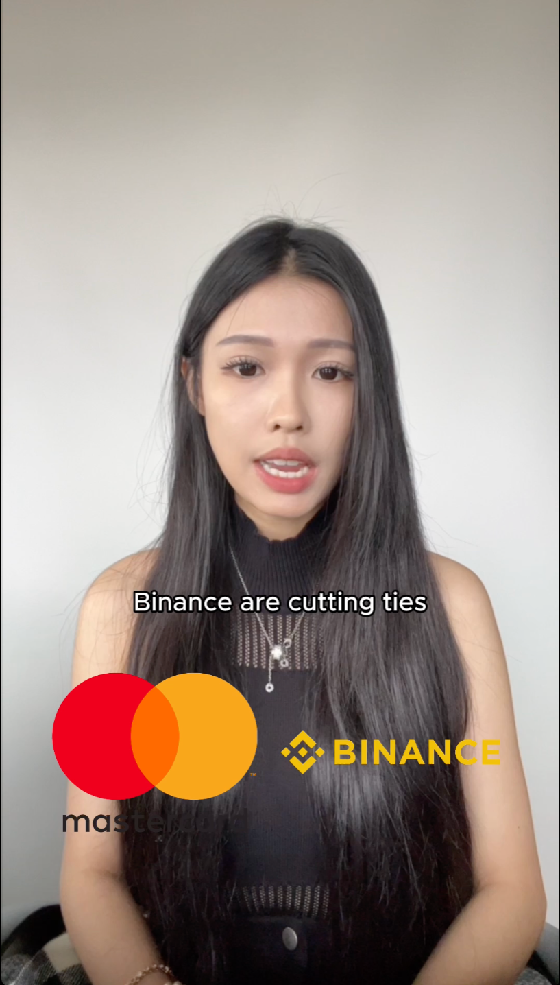 揭秘万事达卡与 Binance🫢 合作关系的终止，您对此有何看法？